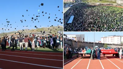Bitlis Eren Üniversitesi'nde 2025-2026 Mezuniyet Coşkusu