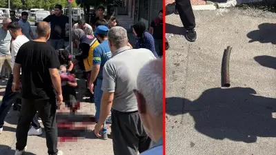 Bursa'da esnaf kavgası kanlı bitti: Yaralı babanın feryadı yürek dağladı