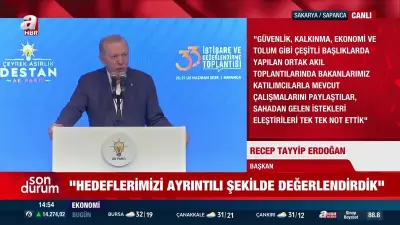 Erdoğan: Çeyrek Asırda Büyük Bir Başarı Hikayesine İmza Attık