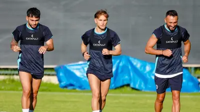 Erzurumspor FK'da yeni sezon hazırlıkları başladı! Serkan Özbalta yönetiminde ilk antrenman yapıldı