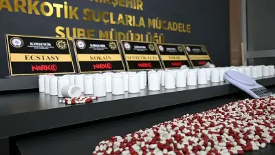 Eskişehir'de uyuşturucu operasyonu: 5 bin sentetik hap ele geçirildi