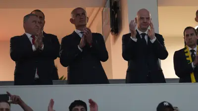 FIFA Başkanı Infantino, Türkiye - Avustralya Maçında Tribünde