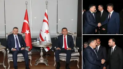 İçişleri Bakanı Çiftçi KKTC'de Temaslara Başladı