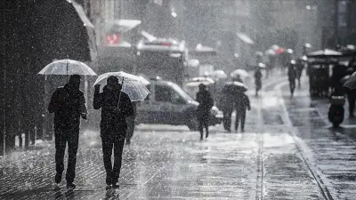 İçişleri Bakanlığı 10 İçin 'Sarı' Kodlu Sağanak Uyarısı Yaptı