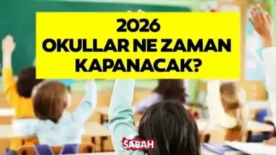 MEB 2025-2026 Eğitim-Öğretim Takvimi: Okullar 26 Haziran'da Kapanıyor