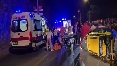 Muğla Bodrum'da taksi-motosiklet kazası: 1 ölü, 1 ağır yaralı