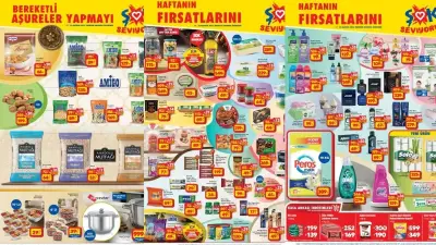 ŞOK Aktüel 17-23 Haziran Kataloğu Yayımlandı! Aşure Malzemeleri ve Vantilatörler Öne Çıkıyor