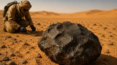 Sahra Çölü'nde Sıradan Taş Sanılan Ay Meteoriti Bilim Dünyasını Şoke Etti