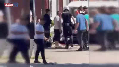 Sakarya'da eşini rahatsız eden kişiyi bacağından vuran şüpheli gözaltına alındı
