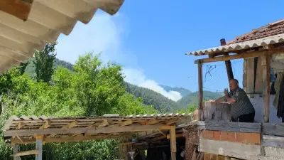 Soma'da Orman Yangını 4 Saatte Kontrol Altına Alındı