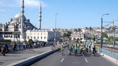 İstanbul'da Yeşilay Bisiklet Turu Nedeniyle Bazı Yollar Trafiğe Kapatılacak