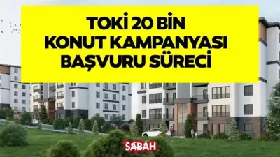 TOKİ 20 Bin Konut Başvuru Süreci Başlıyor: Şartlar ve İller