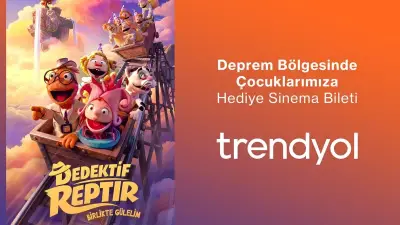 Trendyol'dan deprem bölgesindeki çocuklara 200 bin ücretsiz sinema bileti