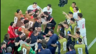 Türkiye-Paraguay maçında devre arasında gerginlik