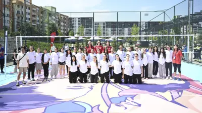 VNL'den Ankara'ya kalıcı voleybol mirası: Yeni saha tanıtıldı