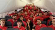 A Milli Futbol Takımı'nın Kanada yolculuğu başladı!