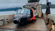 Alaska'da ABD Sahil Güvenlik Helikopteri Eğitim Uçuşunda Düştü