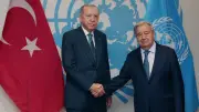 Cumhurbaşkanı Erdoğan BM Genel Sekreteri Guterres ile Görüştü