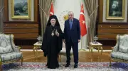 Cumhurbaşkanı Erdoğan, Fener Rum Patriği Bartholomeos ile Görüştü