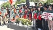 Şehit Öğretmen Aybüke Yalçın Kabri Başında Anıldı