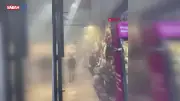 Fatih Kapalıçarşı'da trafo yangını paniğe neden oldu