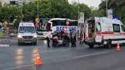 Fatih'te Üç Motosiklet Çarpıştı: 5 Yaralı, 1'i Ağır