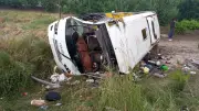 Isparta'da Tur Minibüsü Şarampole Yuvarlandı: 4 Ölü, 16 Yaralı