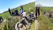 Kahramanmaraş'ta otomobil kanala uçtu: 4 yaralı