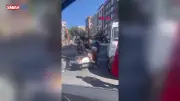 Kağıthane'de Kadın Motosiklet Sürücüsüne 185 Bin Lira Ceza