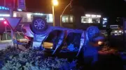 Kocaeli'de Otomobil ile Motosiklet Çarpıştı: 4 Yaralı