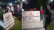 Kütahya'da Babalar Günü'nde Şehitlikte Duygu Dolu Anlar