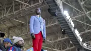 Lumumba pozuyla tanınan taraftar Mboladinga, 2026 Dünya Kupası'nda tribünde