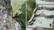 Sümela Manastırı'nda bakım ve güvenlik çalışmalarının ilk etabı tamamlandı