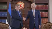TBMM Başkanı Kurtulmuş, Estonya Meclis Başkanı Hussar ile Görüştü