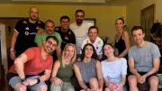 TVF Heyeti ve Milli Takım Oyuncuları Karmen Aksoy'u Ziyaret Etti
