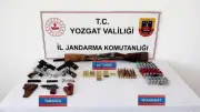 Yozgat'ta Ruhsatsız Silah Operasyonu: 6 Şüpheli ve Çok Sayıda Mühimmat Ele Geçirildi