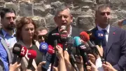 Özgür Özel Diyarbakır'da: Demirtaş'ın selamıyla başladık, kendisine selam olsun