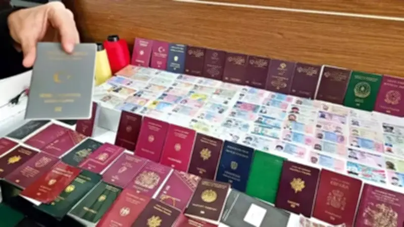 31 Şüpheliye Sahte Kimlik ve İkamet Operasyonu: 8 İlde Eş Zamanlı Baskın