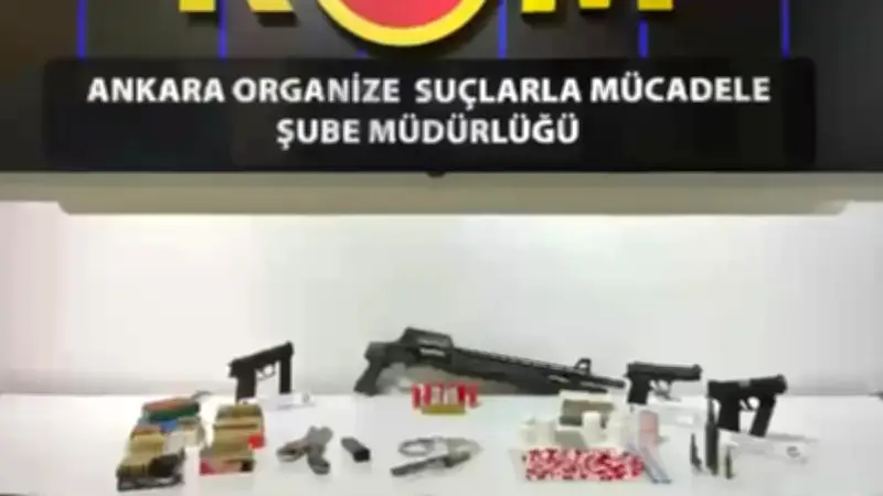 Ankara'da suç örgütlerine dev operasyon: 55 şüpheli tutuklandı