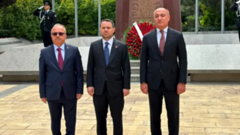 Bakan Gürlek Bakü'de: Suçluların iadesi sürecini sonuna kadar takip ediyoruz