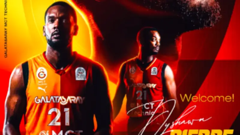 Dyshawn Pierre, Galatasaray MCT Technic'e 1 Yıllık İmza Attı