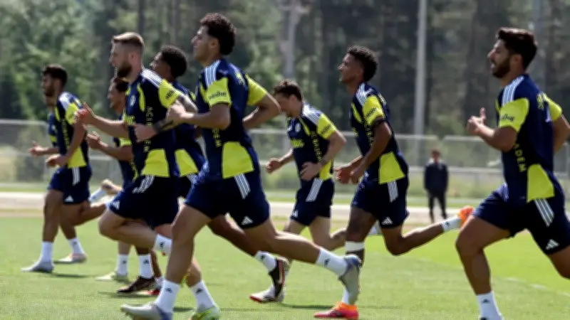 Fenerbahçe Avusturya Kampı Öncesi Son Antrenmanını Yaptı