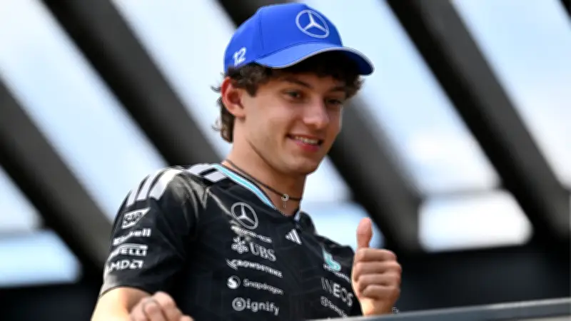 Formula 1 Britanya GP'de Pole Pozisyonu Kimi Antonelli'nin!