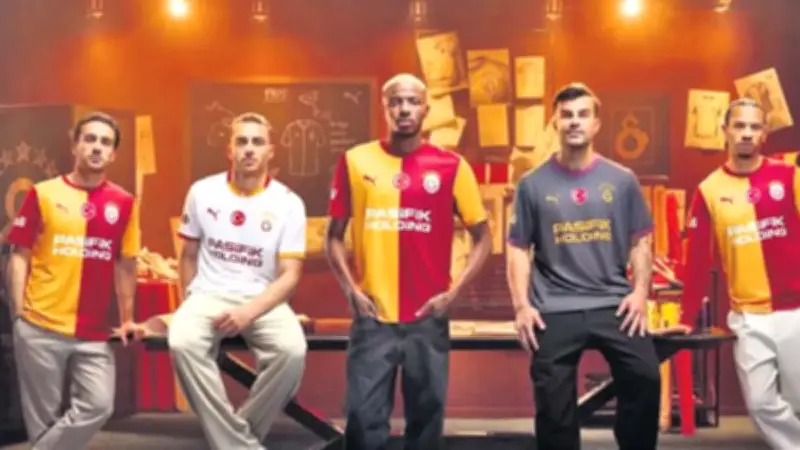 Galatasaray'ın 2026-2027 Sezonu Yeni Formaları Tanıtıldı