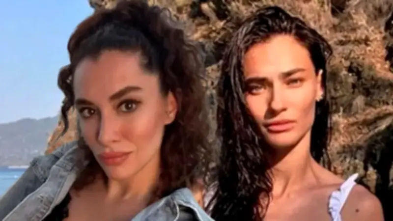 Hande Doğandemir ve Saadet Işıl Aksoy Bodrum'da Tatil Keyfi