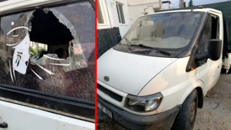 Hatay'da rakip esnafların camlarını kıran karpuzcu gözaltına alındı