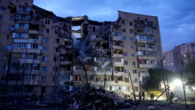 Kiev'de Hava Saldırısı: 3 Ölü, 7 Yaralı
