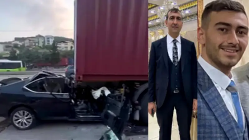 Kocaeli'de TIR faciası: Baba ve oğul hayatını kaybetti, 3 ay sonra düğünü vardı