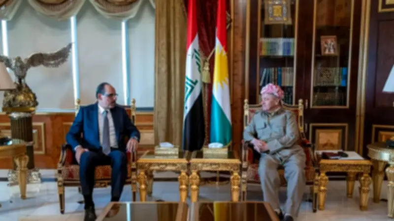 MİT Başkanı Kalın, Erbil'de Barzani ile Görüştü