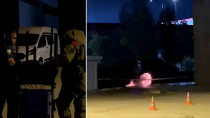 Çorum'da Şüpheli Valiz Panik Yarattı, Fünyeyle Patlatıldı